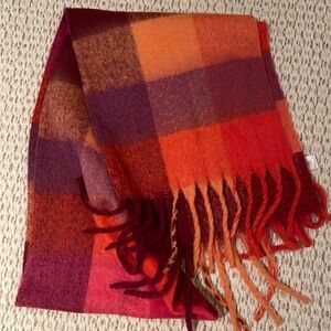 Anthropologie oversized scarf